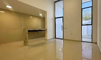 Imagem 5: Casa plana com três quartos sendo dois suítes -106m²