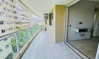 Imagem 2: Apartamento para locação - 2 quartos, 1 suite, vaga de garagem e lazer completo - Barra da