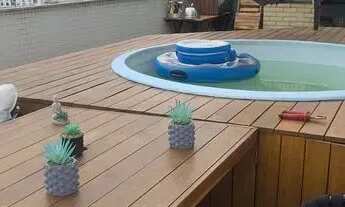 Imagem 4: Duplex para aluguel possui 150 metros quadrados com 2 quartos