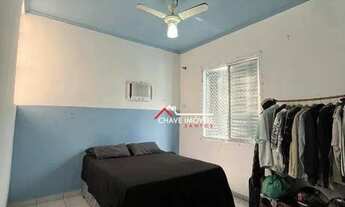 Imagem 6: Apartamento com 1 dormitório à venda, 50 m² por R$ 250.000,00 - José Menino - Santos/SP