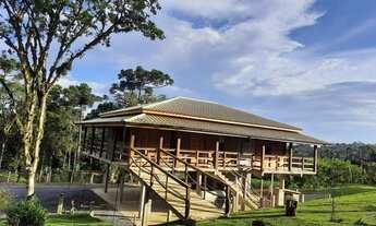 Imagem 2: Terreno Rural 15.000 m² e residencia rústica com 3 dormitórios em Campo Alegre - SC