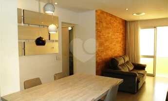 Imagem 2: Apartamento de 58m² com 2 dormitórios, sendo 1 suíte, 2 banheiros e 1 vaga, mobiliado na V