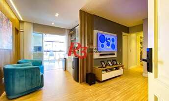 Imagem 3: Apartamento para venda possui 85 metros quadrados com 2 quartos em Gonzaga - Santos - SP