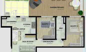 Imagem 5: Apartamento para Venda em Curitiba, Bacacheri, 1 dormitório, 1 banheiro