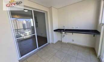 Imagem 3: Apartamento com 1 dormitório para alugar, 53 m² por R$ 3.582/mês - Vila Guarani (Zona Sul