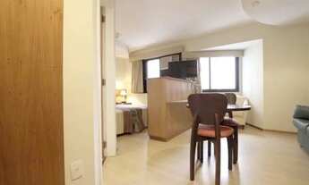 Imagem 3: Flat Riverside disponível para locação, 30m² contendo 1 dormitório e 1 vaga na Vila Olímpi