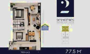 Imagem 4: Apart 2 dorms, Canto do Forte, Entrada R$ 93 mil, JGA921