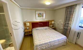 Imagem 3: Flat Tsue Bienal disponível locação com 26m², 1 dormitório e 1 vaga de garagem