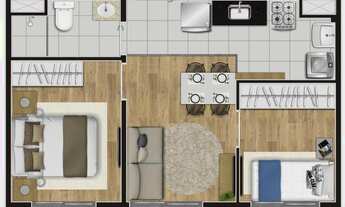 Imagem 6: Oportunidade no Cambuci em SP - 2 dormitórios com varanda, vaga e lazer completo!