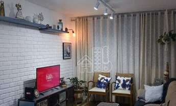 Imagem 2: Apartamento com 2 dormitórios à venda, 70 m² por R$ 300.000,00 - Santa Rosa - Niterói/RJ