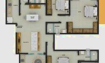 Imagem: Cobertura com 3 suítes à venda, 139 m²