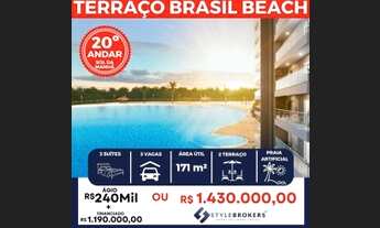 Imagem: VENDO ÁGIO TERRAÇO BRASIL BEACH 171M²