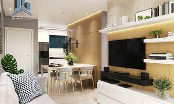 Imagem 6: Apartamento com 2 dormitórios à venda, 74 m² por R$ 503.702 - Boqueirão - Praia Grande/SP