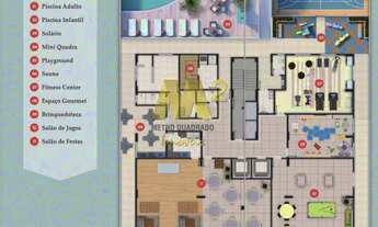 Imagem 2: Apartamento à venda com 3 dormitórios, Centro, Mongaguá