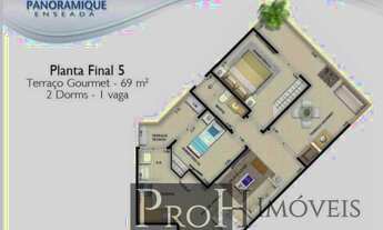 Imagem 3: Apartamento no GUARUJÁ 2 dormitórios e Lazer completo - R$ 494.000,00