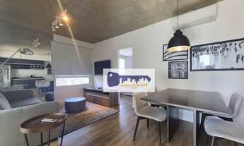 Imagem 2: Apartamento com 1 dormitório para alugar, 70 m² por R$ 5.500,00/mês - Brooklin - São Paulo