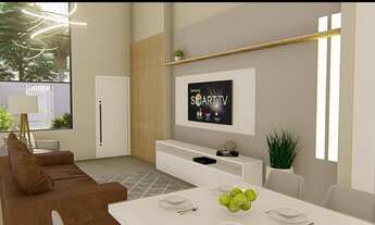 Imagem 3: Casa para venda com 95 metros quadrados com 3 quartos em Novo Mundo - Uberlândia - MG