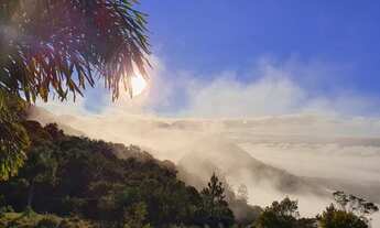 Imagem 2: Terreno com 20.000 metros quadrados, vista do MAR e da lagoa, na praia do Siriú em Garopab