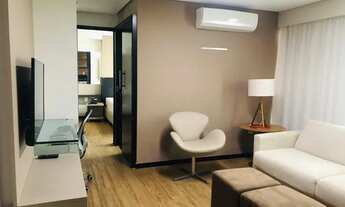 Imagem 4: Alugo Flat 40m² Mobiliado Taxas já inclusas c/ Internet TV a cabo Lavanderia 1 vaga