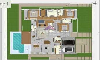 Imagem 5: CCasa de Condomínio com 3 Quartos e 6 banheiros à Venda, 280 m² por R$ 2.490.000