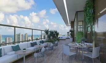 Imagem 2: Apartamento para venda tem 91 metros quadrados com 3 quartos em Boa Viagem - Recife - PE