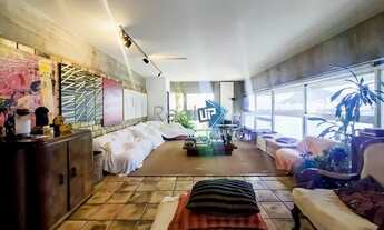 Imagem 6: Cobertura linear com vista panorâmica lagoa, piscina e sauna