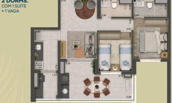 Imagem: Apartamento a venda no Tatuapé 68 metros