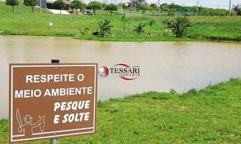 Imagem 4: Vende terreno condomínio Golden Park Mirassol com 430 m2, plano , face sombra