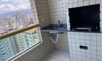 Imagem 4: A003-Aluguel para Temporada Prédio Fte Mar 1Dorm Sacada Gourmet e Fechadura eletrônica