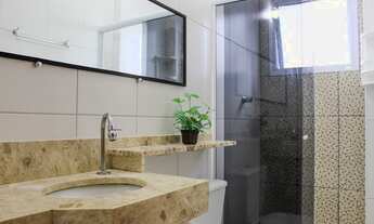 Imagem 4: M023-Aluguel para Temporada Apto 1Dorm lateral com vista para o mar Sacada Gourmet