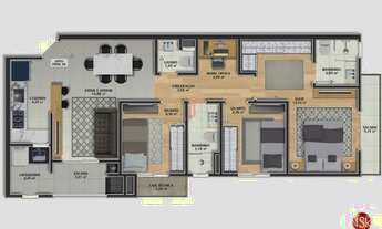 Imagem 4: Apartamento com 2 dormitórios à venda a partir de R$ 436.127 - Anita Garibaldi - Joinville
