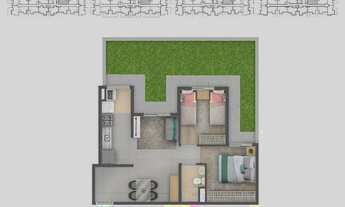 Imagem 7: Apartamento para Venda em Rio de Janeiro, Taquara, 2 dormitórios, 1 banheiro, 1 vaga