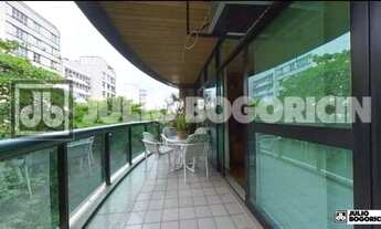 Imagem 5: Apartamento a venda no Leblon 2ªquadra da praia prédio de luxo varanda 3 quartos 2vagas