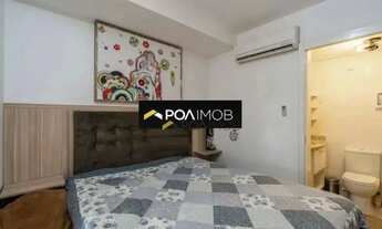 Imagem 3: Apartamento com 1 dormitório para alugar, 53 m² por R$ 3.479,00/mês - Menino Deus - Porto