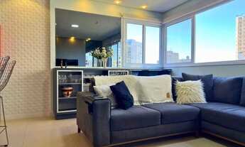 Imagem 2: Apartamento mobiliado com 3 dormitórios e vista panorâmica em Torres/RS