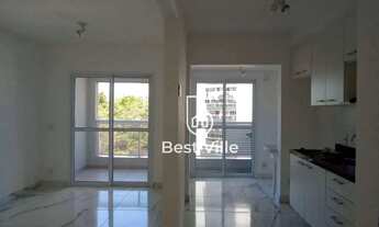 Imagem 2: Apartamento com 2 dormitórios para alugar, 66 m² por R$ 5.750,00/mês - Alphaville - Baruer