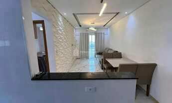 Imagem 2: MARAVILHO APTO AVIAÇÃO!! 1 DORM MOBILIADO, VARANDA GOURMET COM CHURRASQUEIRA!!