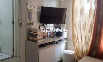 Imagem 3: Apartamento semi mobilido com 03 dormitórios, sala, cozinha conjugada com área de serviço