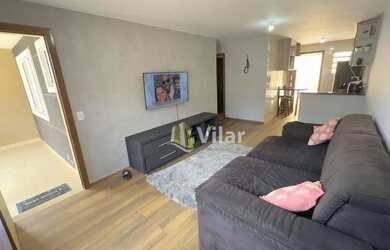 Imagem 5: Casa com 3 dormitórios à venda, 65 m² por R$ 330.000 - Planta São Tiago - Piraquara/PR