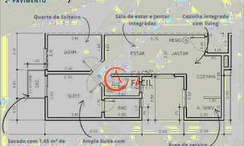 Imagem 2: Apartamento Duplex com 3 dormitórios à venda, 122 m² por R$ 642.000,00 - Vila Curuçá - San