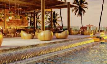 Imagem 2: Varanda Gourmet, deck e piscina Privativa, 175 m2 com 4 quartos em Muro Alto - Ipojuca - P