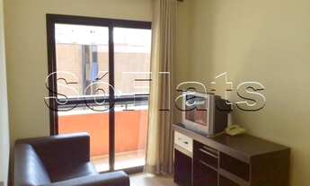 Imagem 5: Na região da Berrini, flat com excelente estrutura para quem quer morar ou fazer um bom in