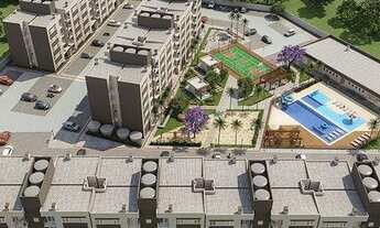 Imagem 2: Apartamento em construção com 2 dormitórios à venda, 50 m² por R$ 215.000 - Areal - Pelota