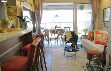 Imagem 3: Apartamento com 1 dormitório à venda, 55 m² por R$ 650.000,00 - Ponta da Praia - Santos/SP