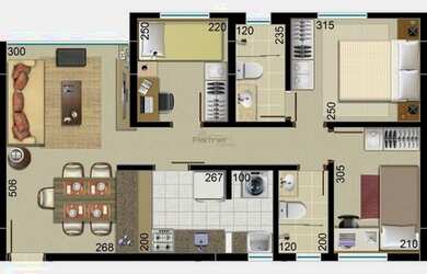 Imagem 9: Apartamento à venda, 60 m² por R$ 506.611,00 - Boa Vista - Curitiba/PR