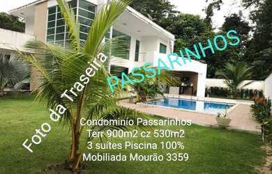 Imagem 2: Magnifica, 3 suítes, área gourmet, piscina, escritório. Passarinhos, Mobiliada