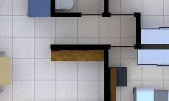 Imagem 6: Casa em construçao na praia