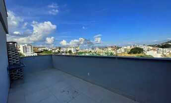 Imagem 2: )(- Linda cobertura duplex com 2 quartos 2 banheiros e ótimo terraço descoberto em Aeropo