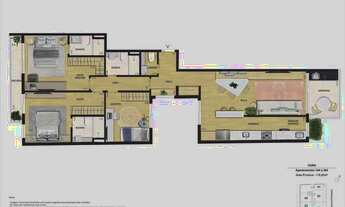 Imagem 3: Apartamento na Planta - 3 quartos, 2 suítes, vaga, Infra Completa - Gávea - Rio de Janeir