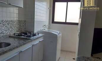 Imagem 2: Apartamento com 1 dormitório para alugar, 51 m² por R$ 3.600,00/mês - Jardim Aquarius - Sã